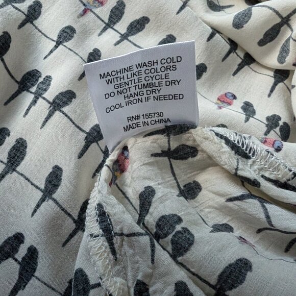 EUCJane & Delancey Anthropologie tunic blouse, size 3X - Picture 8 of 9